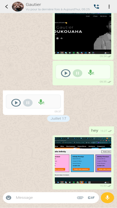 Screenshot #1 pour GPChat