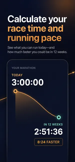 Pacecast: Race Time Calculator screenshot 1