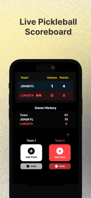 Score OX - Pickleball Score screenshot 4