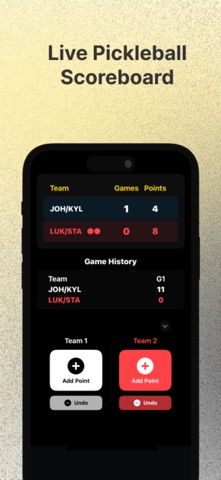 Score OX - Pickleball Score Screenshot 4 of 6