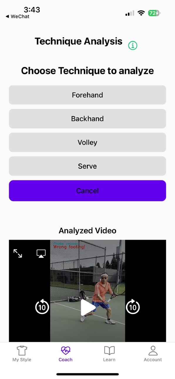 iPhone screenshot