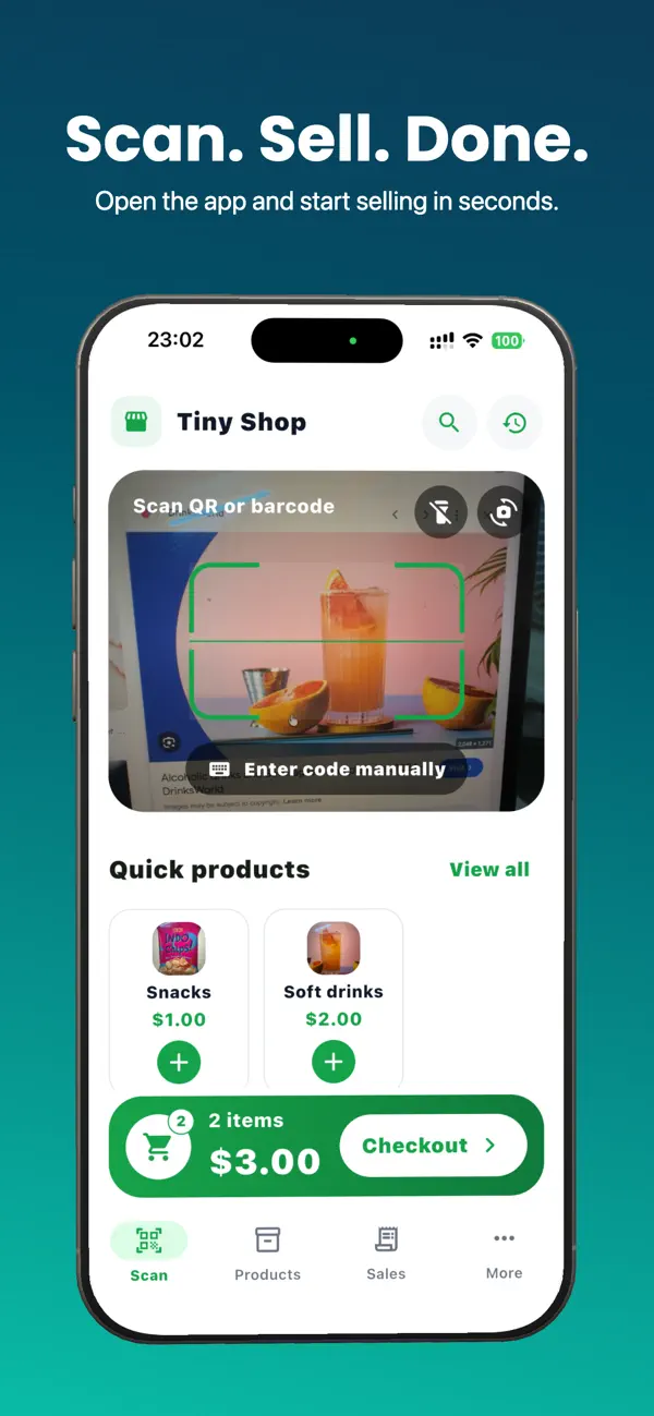 Screenshot #1 pour TinyPOS: Mobile POS