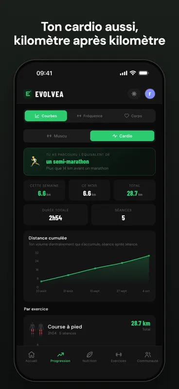 Evolvea – Carnet musculation screenshot 6 of 6