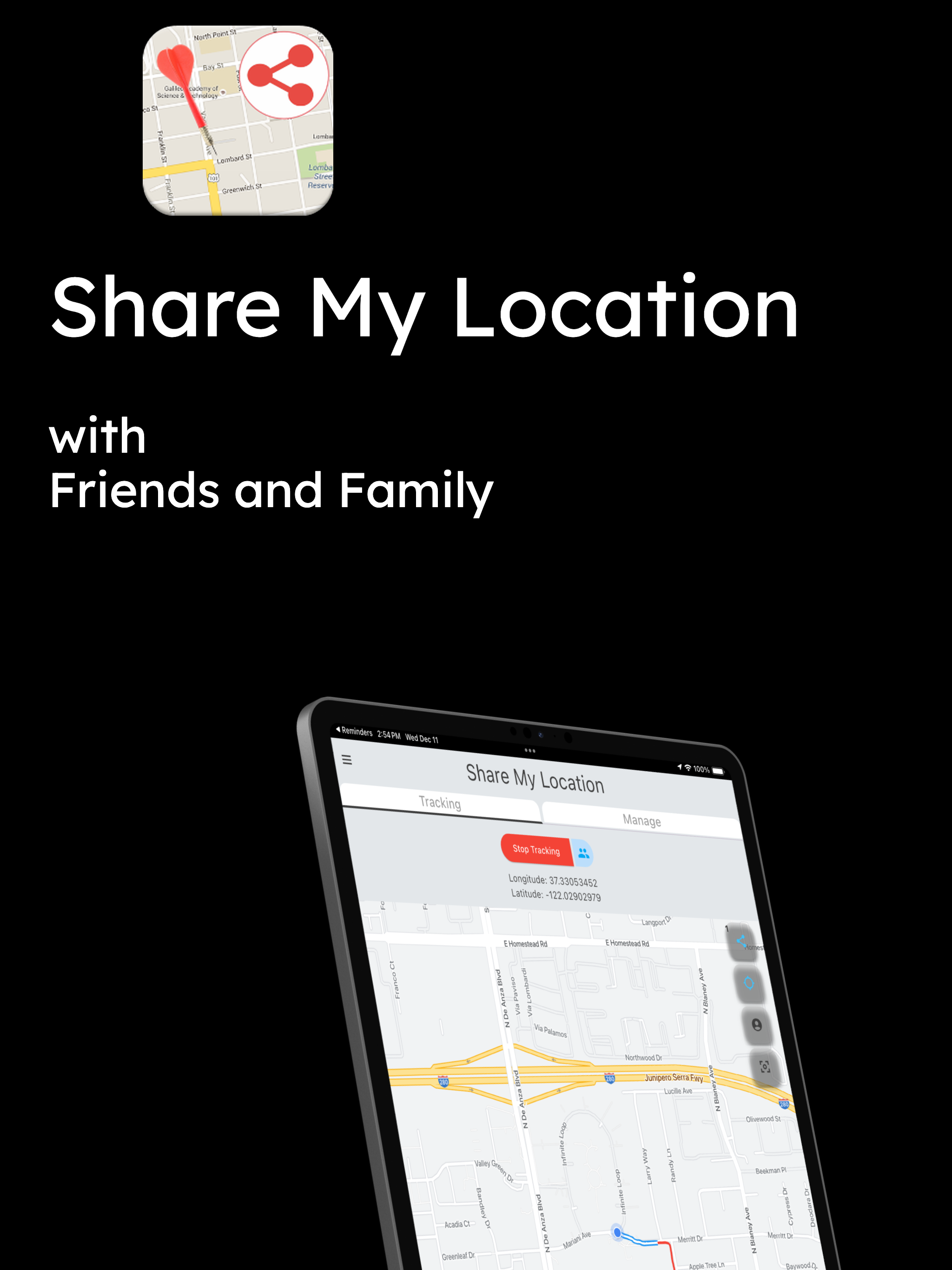 Share My Location: