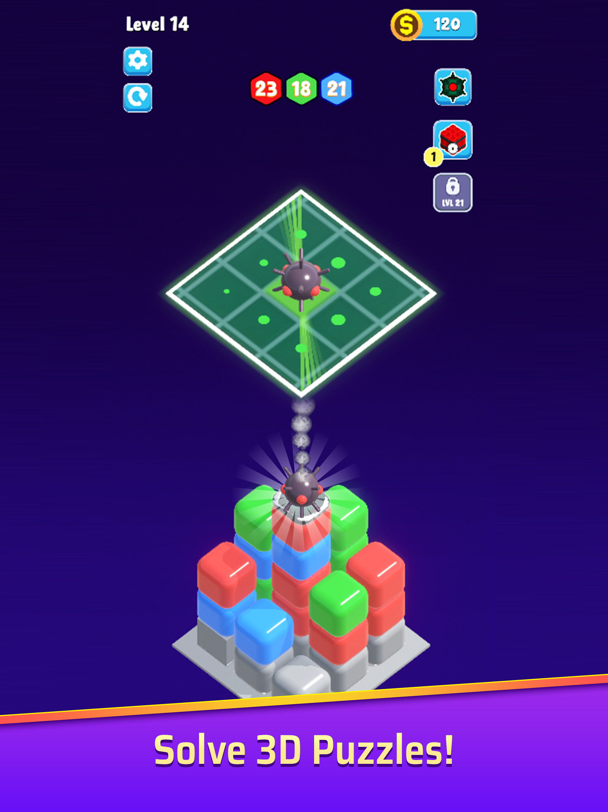 Cubetris - 3D Puzzle screenshot 8