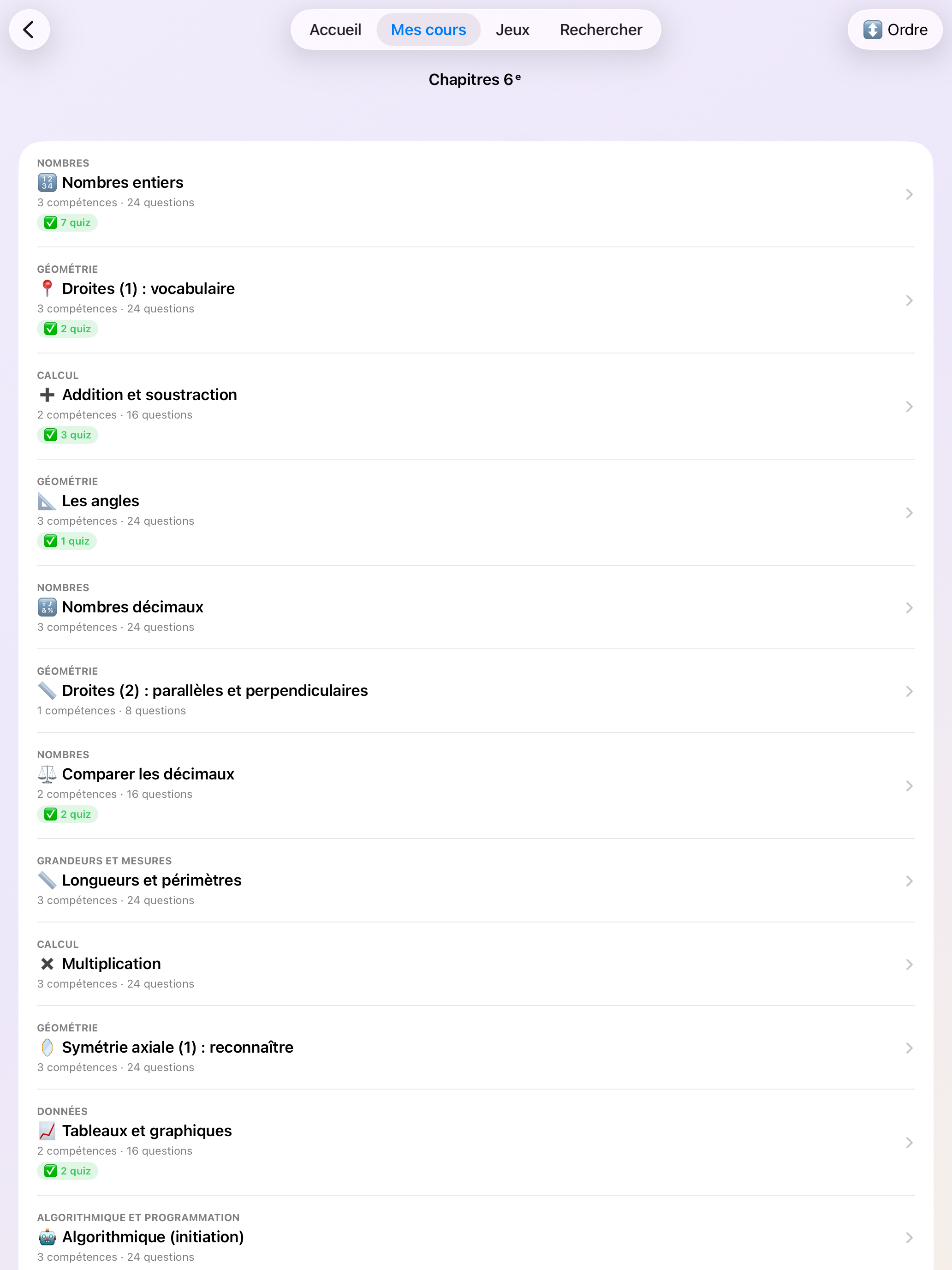 Mission Maths Collège screenshot 8