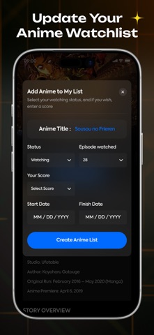 MyAnime – Anime Tracker & List Screenshot 8 of 8