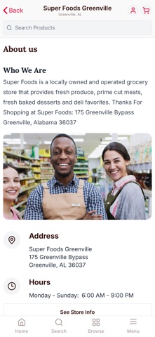 Super Foods Greenville iPhone screenshot