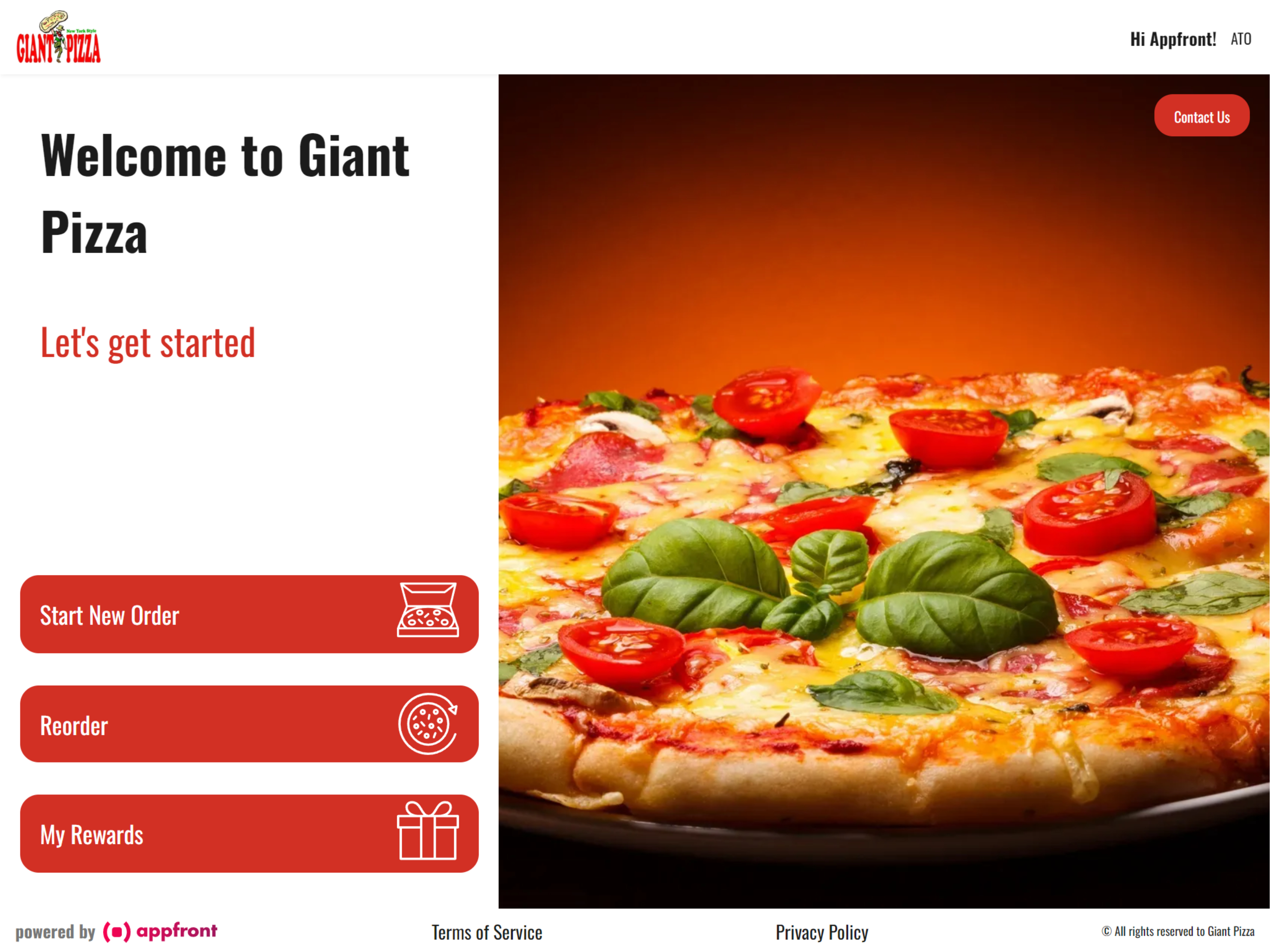 Giant Pizza