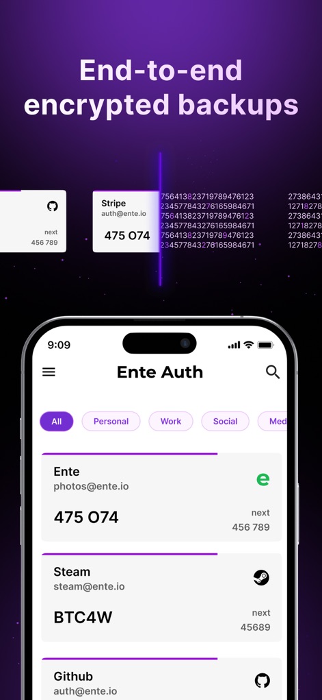 Ente Auth - 2FA Authenticator - Utilities App | MWM