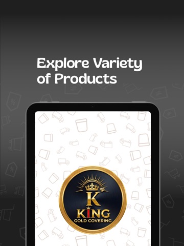 King Gold Covering iPad screenshot