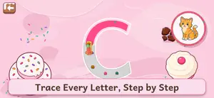 Thai & ABC Letter Tracing:Tofu screenshot 2