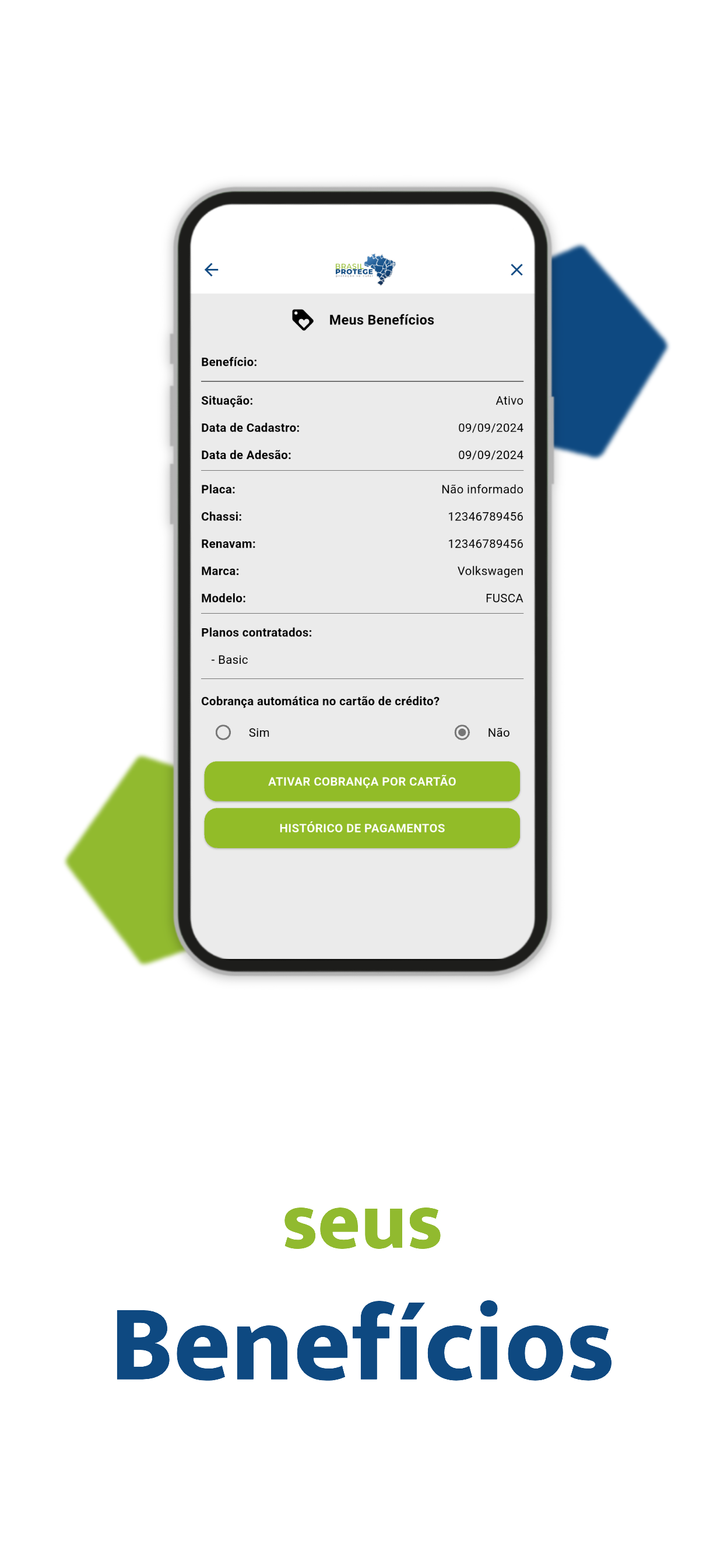Brasil Protege - Benefícios
