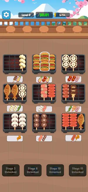 Grillventure: Match・Sort・BBQ screenshot 3