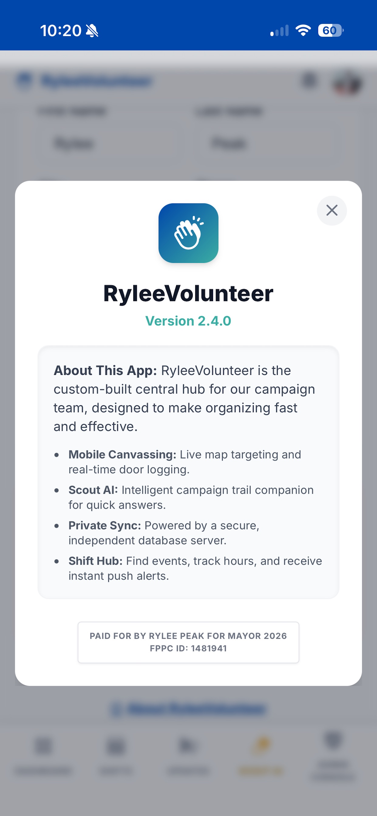 Screenshot 6 of RyleeVolunteer