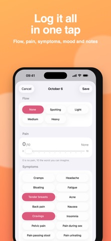 Fase: Period Tracker Screenshot 6 of 10
