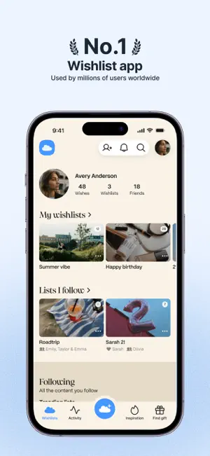 GoWish - Your Digital Wishlist screenshot 1