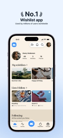 GoWish - Your Digital Wishlist iPhone screenshot