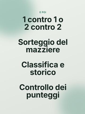 Burraco Score iPad screenshot