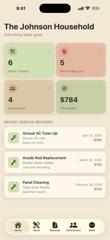 Hearth — Home Maintenance Screenshot 1 of 10