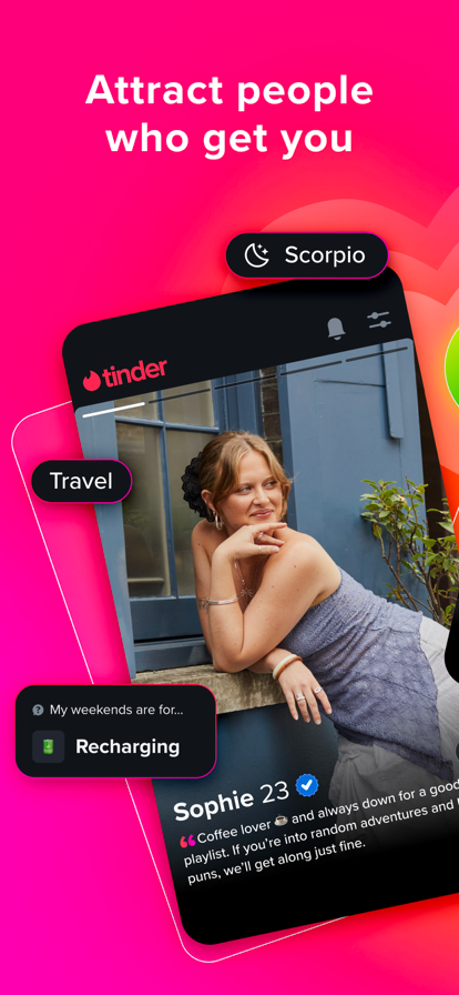 Tinder Dating App: Chat & Date Screenshots