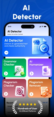 AI Detector, Humanize AI Text iPhone screenshot