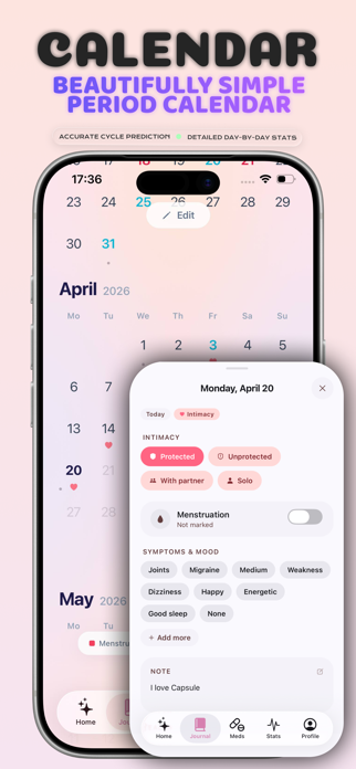 Capsule: AI Cycle Tracker Screenshot 4 of 6