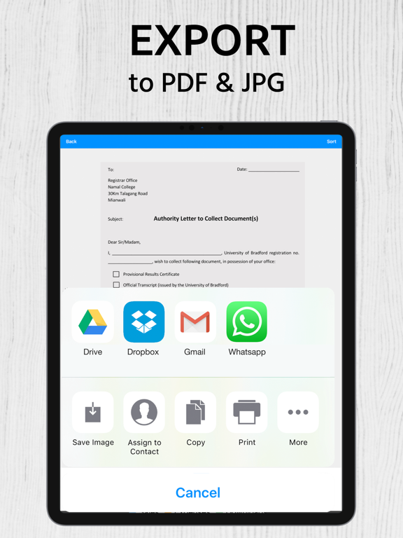 Screenshot #6 pour Convert Image to PDF ScannerMe