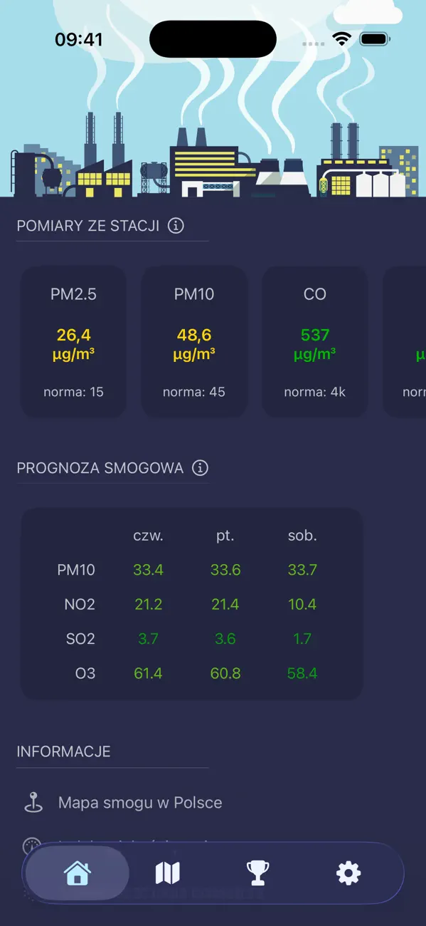 Screenshot #2 pour Smog Polska