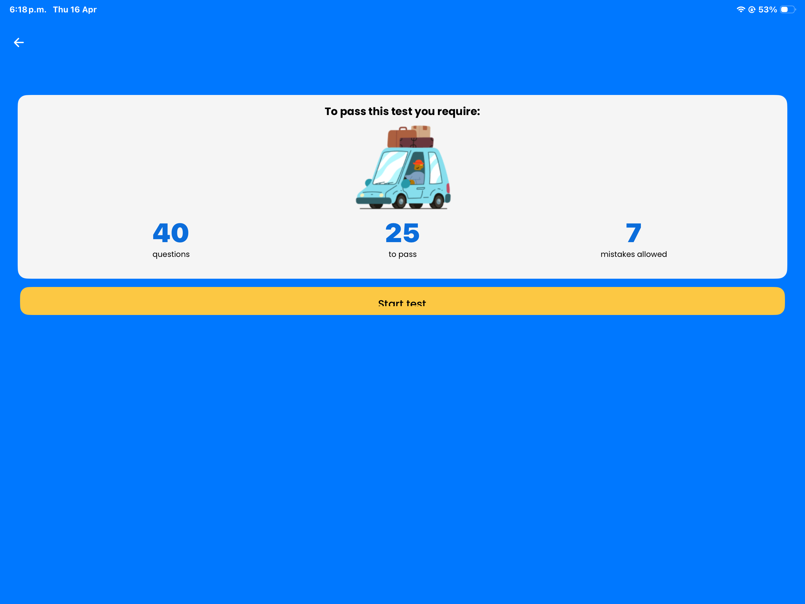 Alberta - Driver Guide App