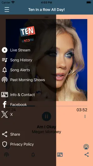Ten Country 97.3 screenshot 2