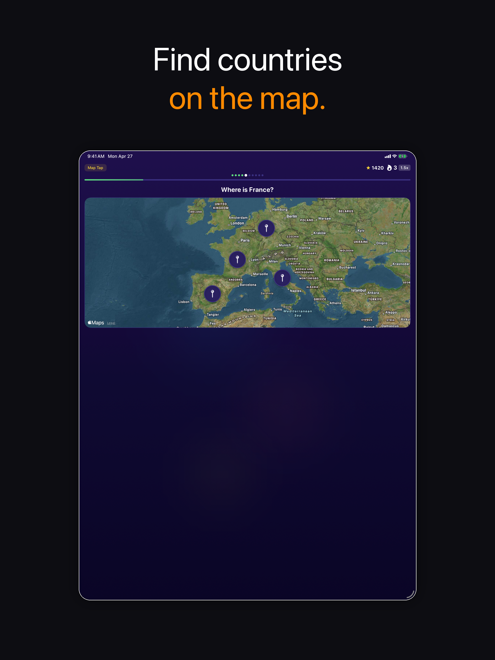 GeoBlitz: World Geography Quiz