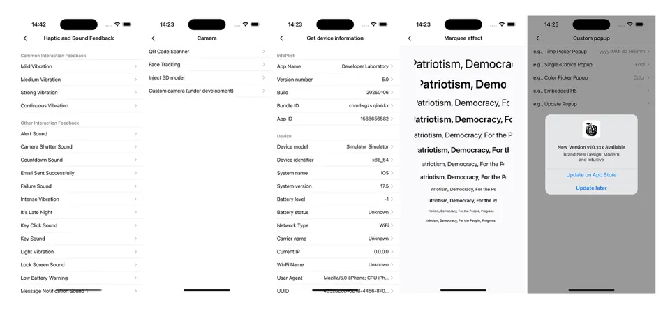 开发者实验室 iPhone Ekran Görüntüsü 3
