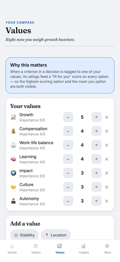 The Decision Navigator screenshot 4
