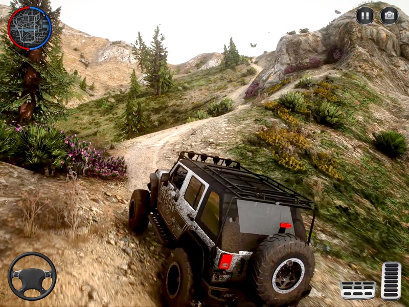 Extreme Jeep Hill Driving 3D screenshot 12