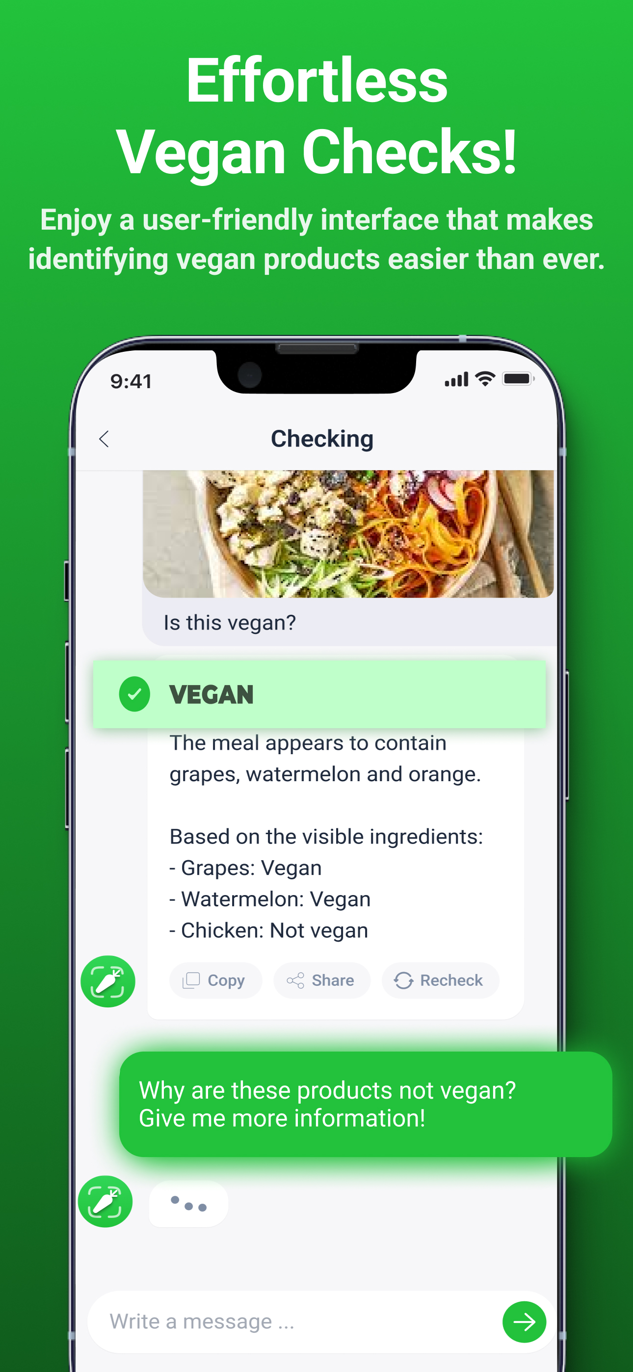 Vegan Scan - food scanner