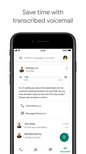 Google Voice screenshot 4