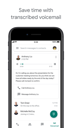 Google Voice screenshot 4