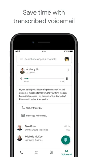 Google Voice iPhone Screenshot 4