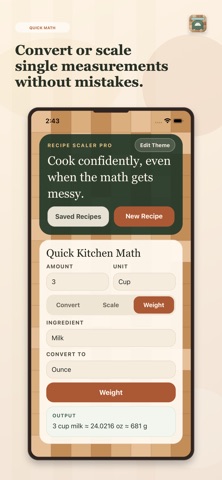 Recipe Scaler Pro Screenshot 2 of 7