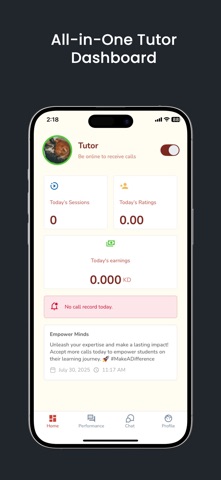 EDURA Tutor screenshot