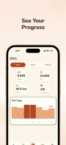 MyDailySteps - Step Counter Screenshot 4 of 5