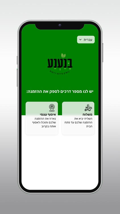 בנענע בוטיק פירות וירקות