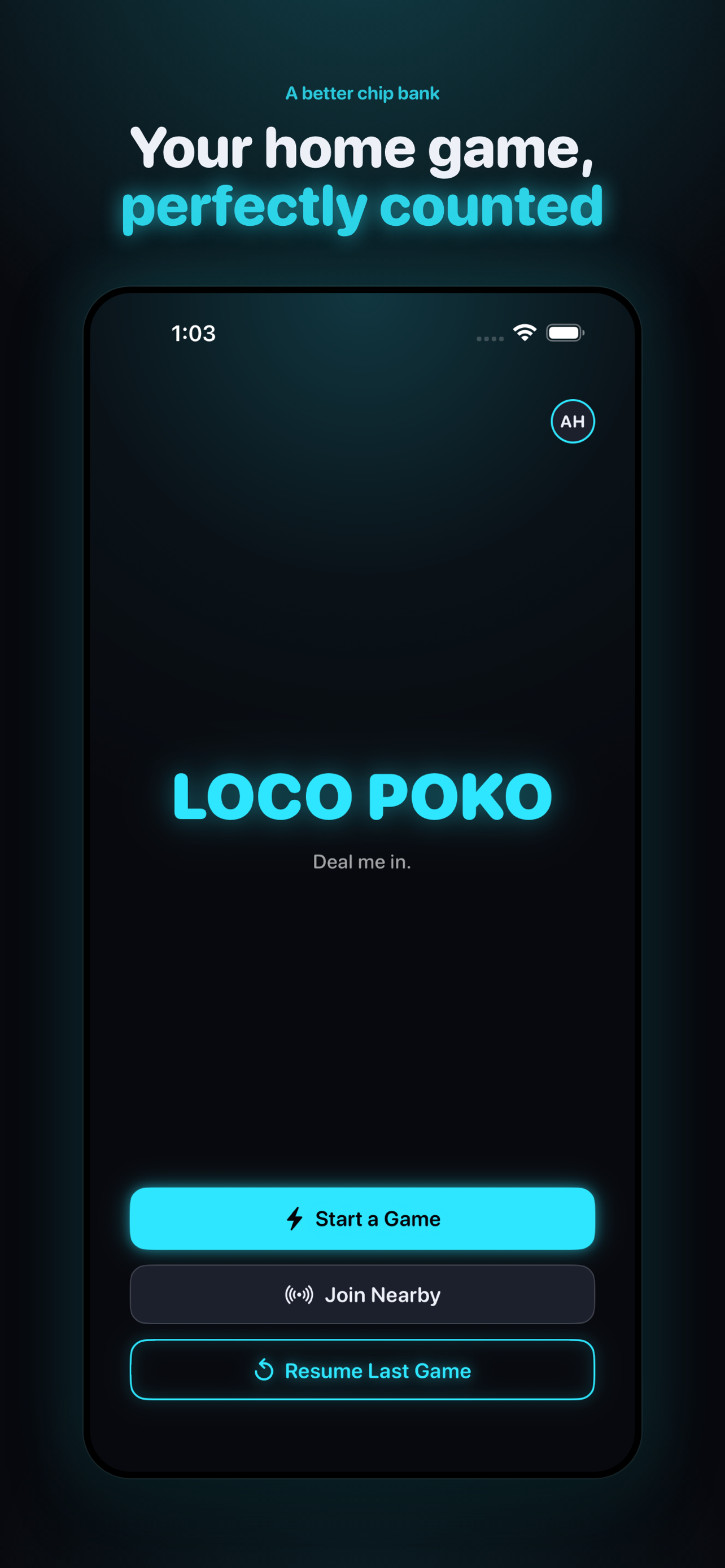 LocoPoko: Poker Chip Tracker screenshot 3