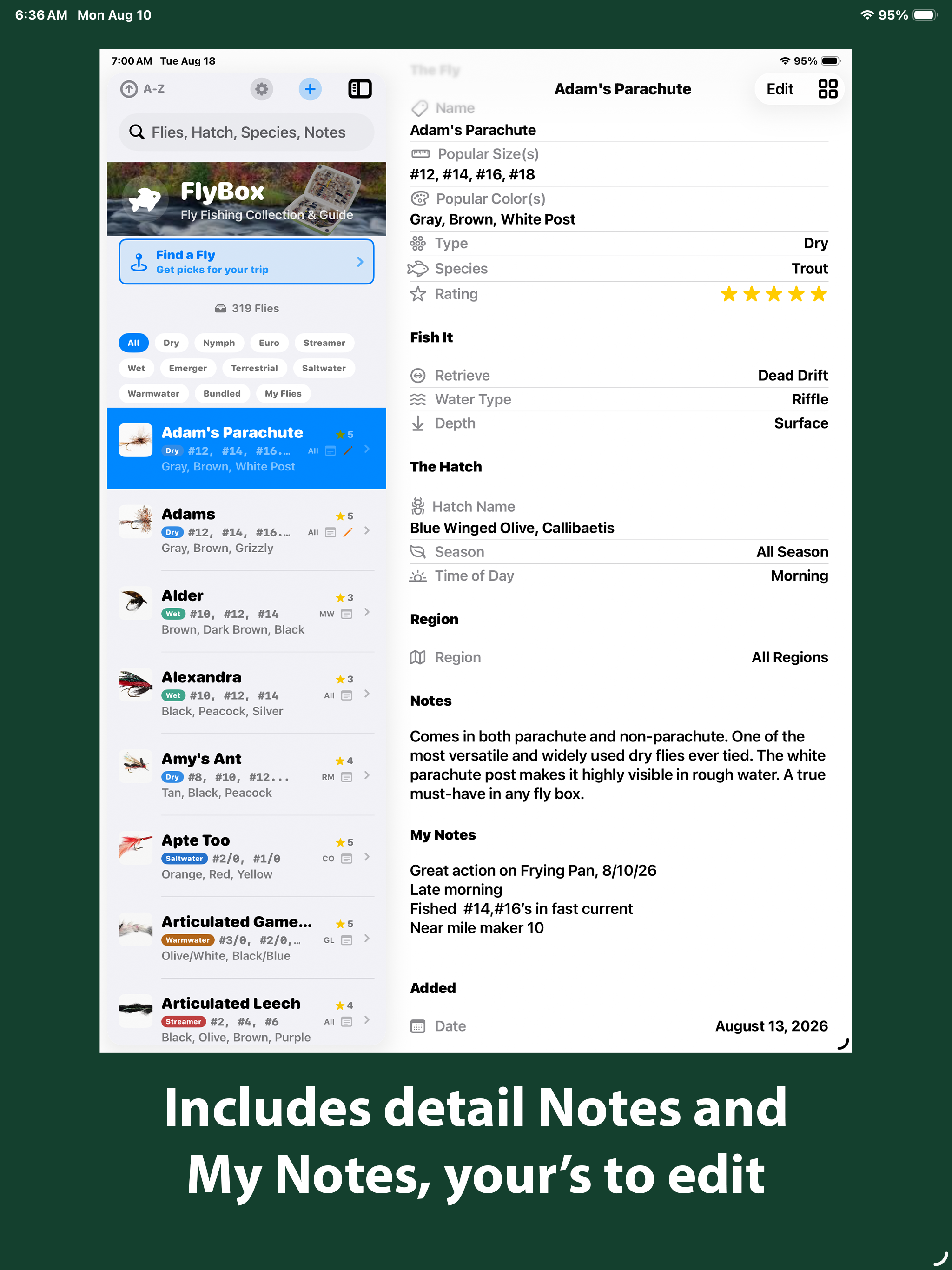 FlyBox - Fly Fishing Guide screenshot 18