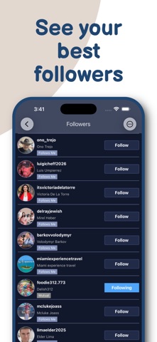 Followers Pro screenshot