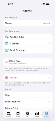 HourlyTimeTracker Screenshot 7 of 7