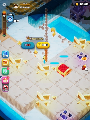 Mine Rush : Digging Adventure iPad screenshot