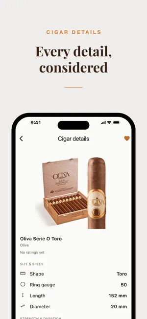 Cigarino - Cigar Humidor & Log screenshot 3