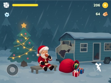 Santa Claus Survival Game iPad screenshot